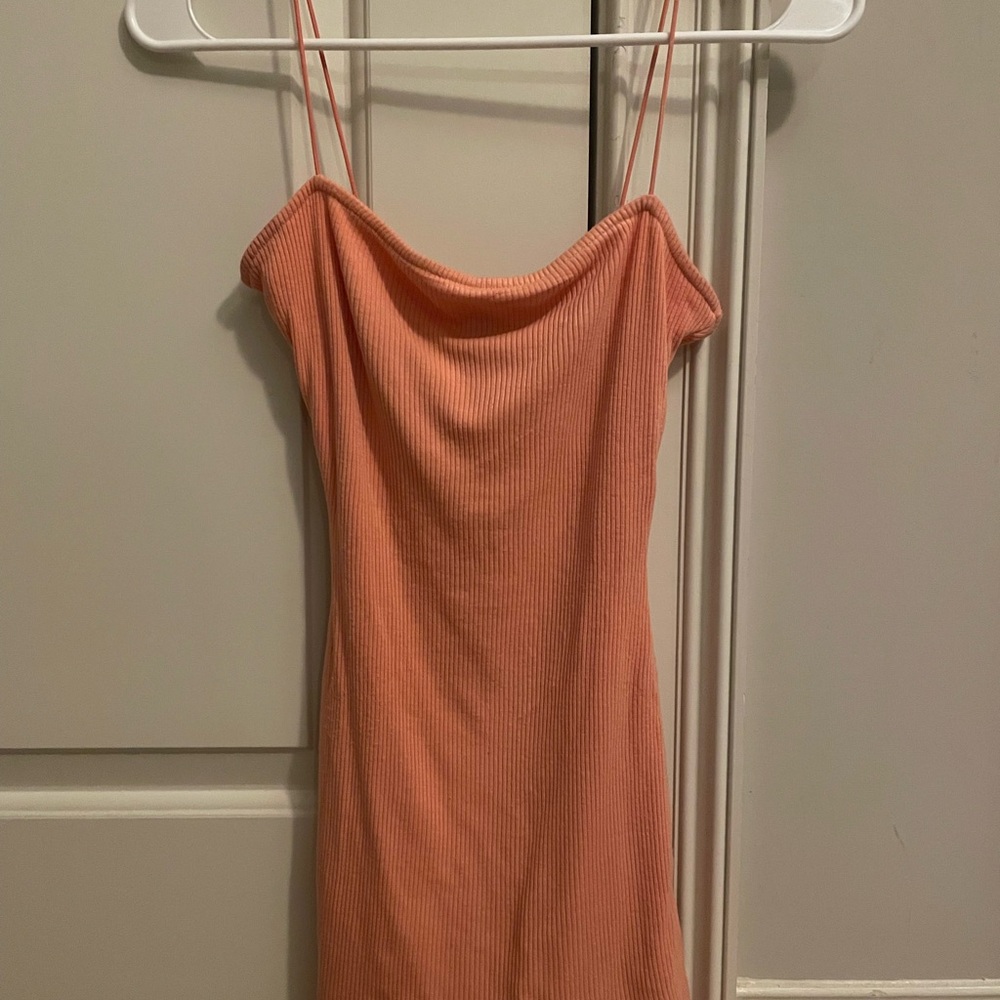 Windsor Peach Mini Dress
